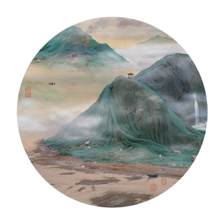 Illustration for article titled These serene Chinese landscapes are actually photographs of landfills